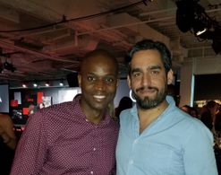 Kariem Marbury and Zal Batmanglij director of Netflix The OA