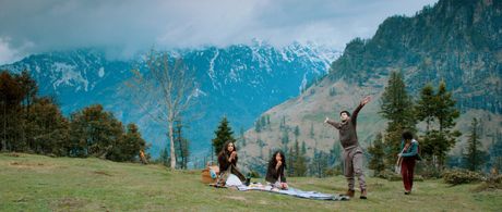 Imaaduddin Shah, Ira Dubey, Raaghavv Chanana, and Auritra Ghosh in M Cream (2014)