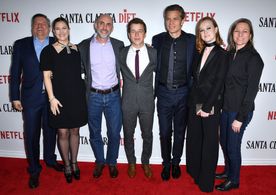 Drew Barrymore and Victor Fresco