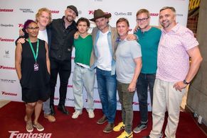 At the Fantasia festival premiere of The Fight Machine.