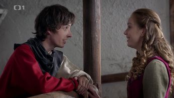 Denis Safarík and Anna Kaderávková in A Wizard Called Rye (2018)