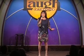 Kim Evey at The Laugh Factory Hollywood