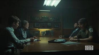 Bill Pullman, Joe Cobden, and Reid Price in The Sinner: Part VII (2021)