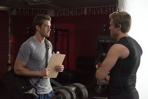 Robert Buckley and Patrick Roccas in iZombie (2015)