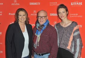 Alex Gibney, Marina Zenovich, and Shirel Kozak at an event for Robin Williams: Come Inside My Mind (2018)