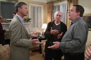 Larry David, Bob Einstein, and Jeff Garlin in Curb Your Enthusiasm (2000)