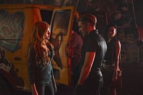 Katherine McNamara, Dominic Sherwood, Shailene Garnett, and Alberto Rosende in Shadowhunters (2016)