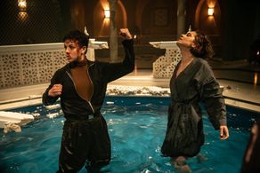 Margarita Levieva and Jade-Eleena Dregorius in In from the Cold (2022)