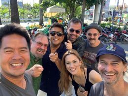 Fun on ALMOST PARADISE.