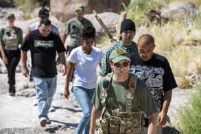 Border Patrol Raid at the Mexican border - EL COYOTE