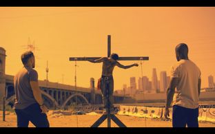 Still of Chris Grant Wenchell, Erik Alexander Gavica, and Marquise Simmons in THE SON RISES