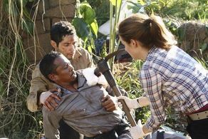 Caroline Dhavernas and Max Arciniega in Off the Map (2011)