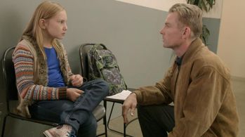 Bron Theron and Camille Schurer in The Heat of the Beat