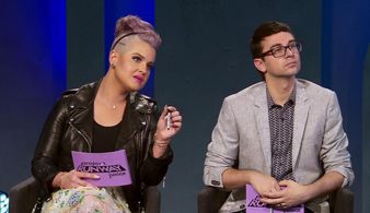 Kelly Osbourne and Christian Siriano in Project Runway Junior (2015)