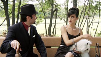 Capture of Dan Marshall, Kate Jurdi, and Teddy in For Love or Money