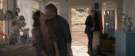 Aleksey Serebryakov, Vladimir Vdovichenkov, and Elena Lyadova in Leviathan (2014)