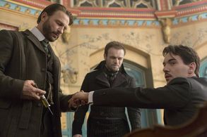 Jonathan Rhys Meyers, Thomas Kretschmann, and Alec Newman in Dracula (2013)