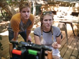 Katherine Dudas and Jacob Nichols in Showing (2019)