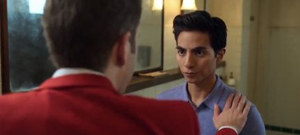 Luis Avila and Ben Platt in The Politician