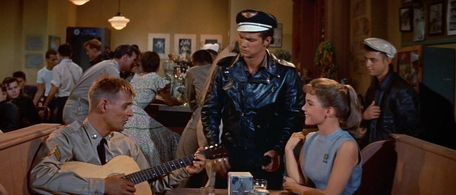 Tuesday Weld, Tom Gilson, and Dwayne Hickman in Rally 'Round the Flag, Boys! (1958)