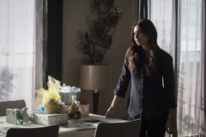 Chyler Leigh and Floriana Lima in Supergirl (2015)