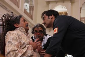 Ajay Devgn, Mahesh Manjrekar, and Paresh Rawal in Himmatwala (2013)