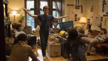 James Badge Dale, Joseph Gordon-Levitt, Clément Sibony, César Domboy, Ben Schwartz, Charlotte Le Bon, and Benedict Samue