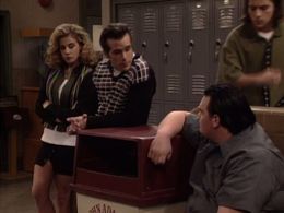 Blake Soper, Ethan Suplee, Mathea Webb, and Danny McNulty in Boy Meets World (1993)