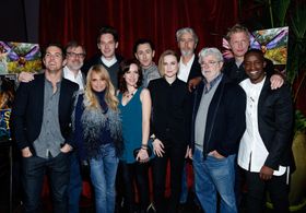 George Lucas, Alan Cumming, Marius De Vries, Gary Rydstrom, Kristin Chenoweth, Steven Gizicki, Elijah Kelley, Evan Rache