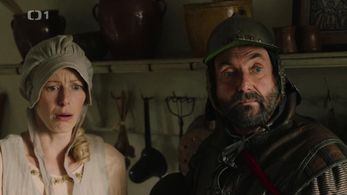 Vladimír Hajdu and Kristína Turjanová in Jak si nevzít princeznu (2021)