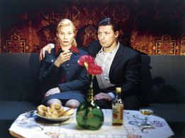 Janne Hyytiäinen and Maria Järvenhelmi in Lights in the Dusk (2006)