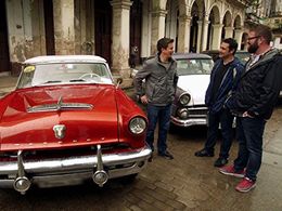 Adam Ferrara, Tanner Foust, and Rutledge Wood in Top Gear USA (2008)