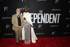 Brian Cox and Jodie Turner-Smith at an event for The Independent (2022)