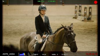 On the set with Soccer Mom Madam