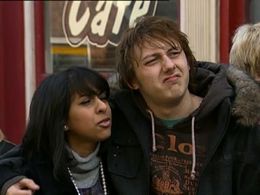 Jonny Dixon and Nikki Patel in Coronation Street (1960)