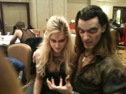 Some heavy makeup for Mortal Instruments