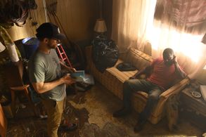 Idris Elba and Ricky Staub