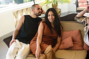 Scott Studenberg and Aurora James in The Fashion Fund (2014)