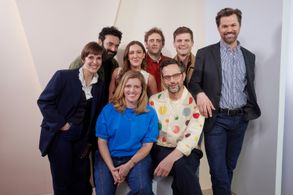 Andrew Rannells, Eleonora Romandini, Jessamine Burgum, Brian Crano, Morgan Spector, Nick Kroll, David Joseph Craig, and 