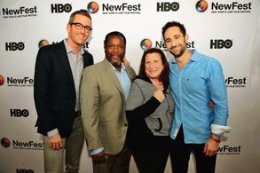 Alexa L. Fogel, Wendell Pierce, Brendan Mason, and Tim Rouhana in One Last Thing (2018)