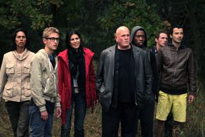 Still of Sabina Akhmedova, Daniel Sutton, Joyce Giraud, Sam Dobbins, Neeko Skervin, Johnny Wactor and Miljan Milosevic i