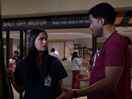 James Roch and Tanaya Beatty in The Night Shift (2014)