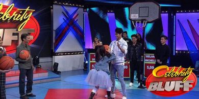 Eugene Domingo, Isko Salvador, Gladys Guevarra, Jay Arcilla, Nikki Co, and Ricci Rivero in Celebrity Bluff (2012)