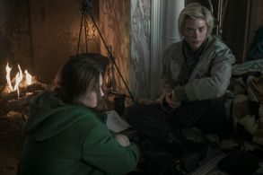 Jaime King and Zoe Marlett in Black Summer (2019)