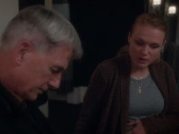 Mark Harmon and Erin Cottrell in NCIS (2003)