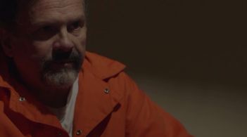 As confessed killer, Walter Spence in MURDER BOOK - 