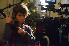 On the set of the film Tradition