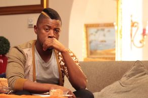 Atandwa Kani playing a football player, Vumani, on hit Mzansi Magic TV show It's Complicated.