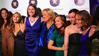 First ever red carpet premiere at the Screen Actors Guild for ElfQuest: A Fan Imagining. Melanie Merkosky, Jessica Rose,