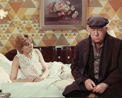 Annie Cordy and Jean Gabin in Le Chat (1971)